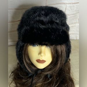Simply Vera vera wang fur winter  hat one size